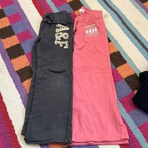 Abercrombie flared sweat pants